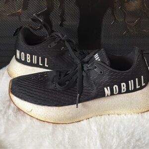NOBULL Black and White Running Shoes